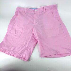FootJoy‎ FJ - Golf Pink Flat Front Shorts Lightweight Casual Wear